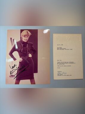 SIGNED OLIVIA NEWTON JOHN Autograph Hand Signed Photo w Certificate